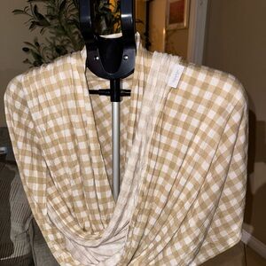 Solly baby- Almondine gingham tan